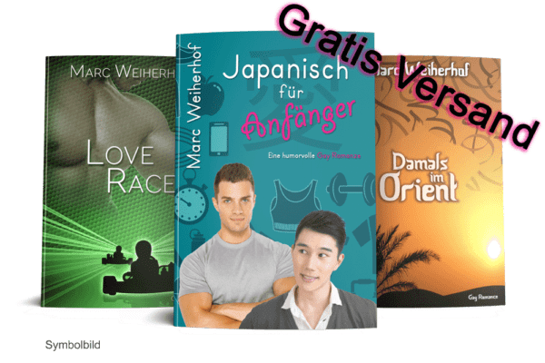 Buchbundle Zwei (Japanisch für Anfänger, Damals im Orient & Love Race)