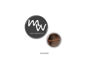 Button klein (grau oder pink)